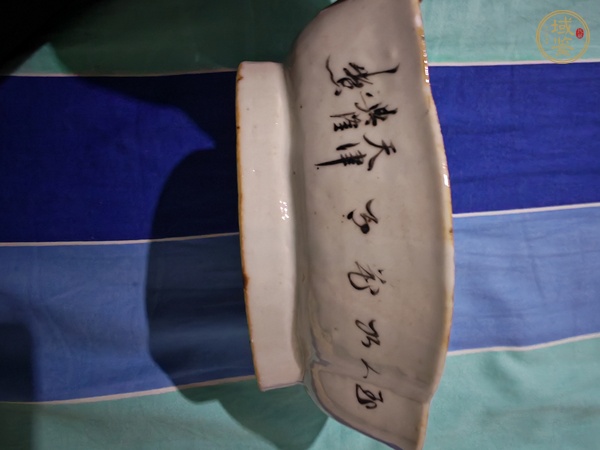 古玩陶瓷粉彩仕女人物貢盤，玉人如花真品鑒賞圖