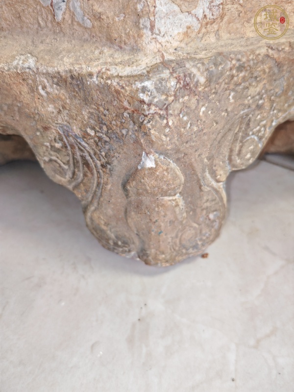 古玩雜項青石柱礎(chǔ)真品鑒賞圖