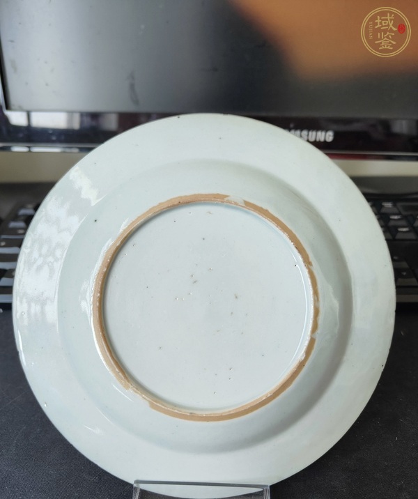 古玩陶瓷粉彩盤真品鑒賞圖