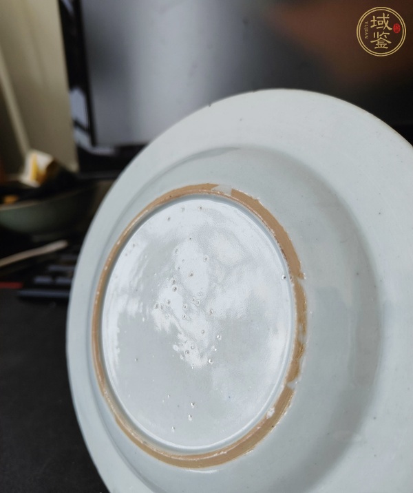 古玩陶瓷粉彩盤真品鑒賞圖