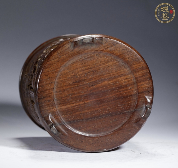 古玩雜項竹刻筆筒真品鑒賞圖