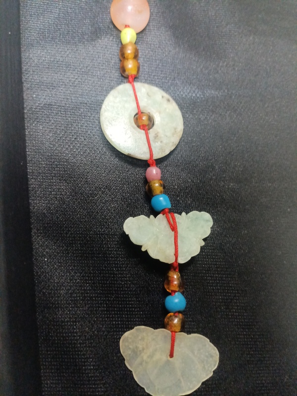 古玩玉器清代和田玉雕“素紋環(huán)”編的拍賣，當(dāng)前價(jià)格1200元