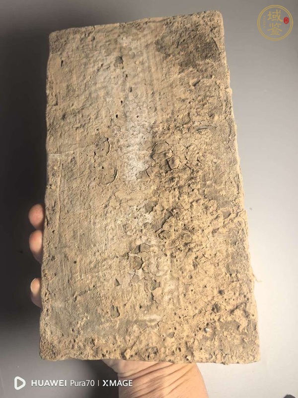 古玩陶瓷明代生肖陶磚真品鑒賞圖