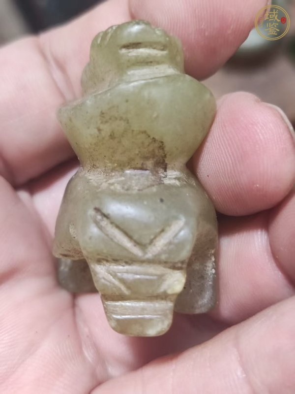古玩玉器岫玉雕“富甲天下”擺件真品鑒賞圖