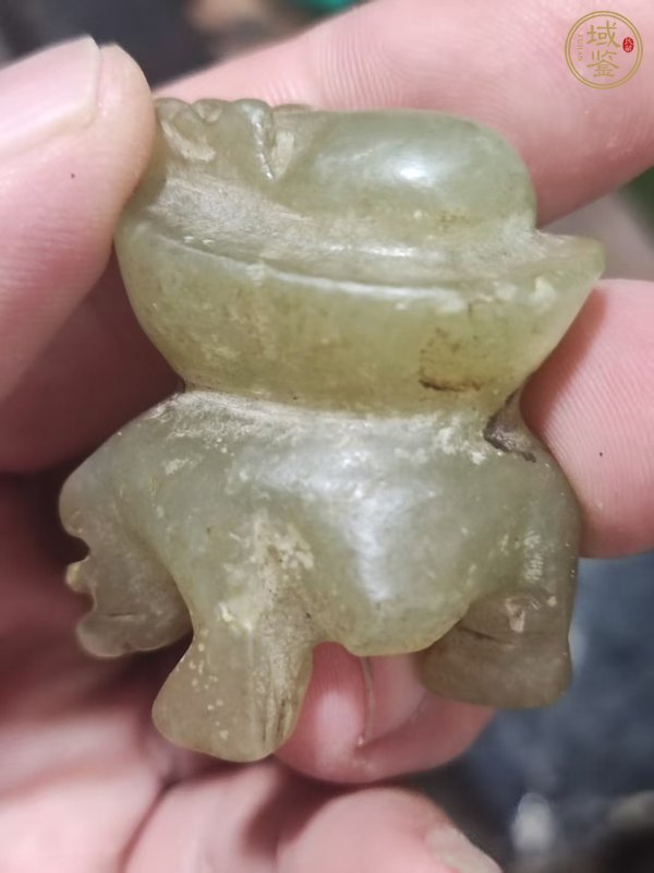 古玩玉器岫玉雕“富甲天下”擺件真品鑒賞圖