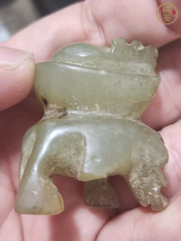 古玩玉器岫玉雕“富甲天下”擺件真品鑒賞圖