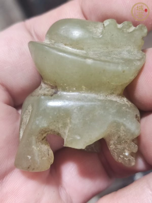 古玩玉器岫玉雕“富甲天下”擺件真品鑒賞圖