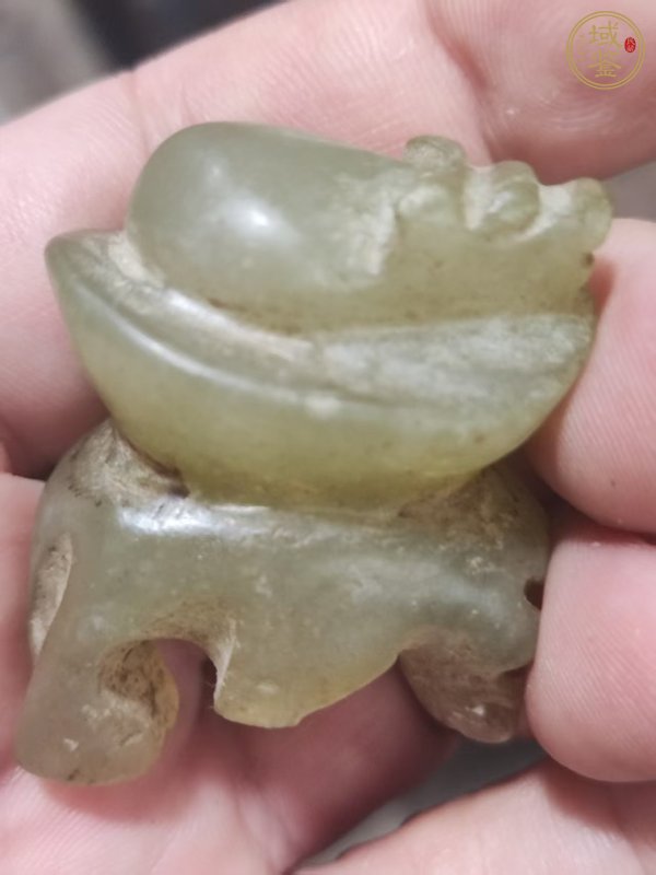 古玩玉器岫玉雕“富甲天下”擺件真品鑒賞圖