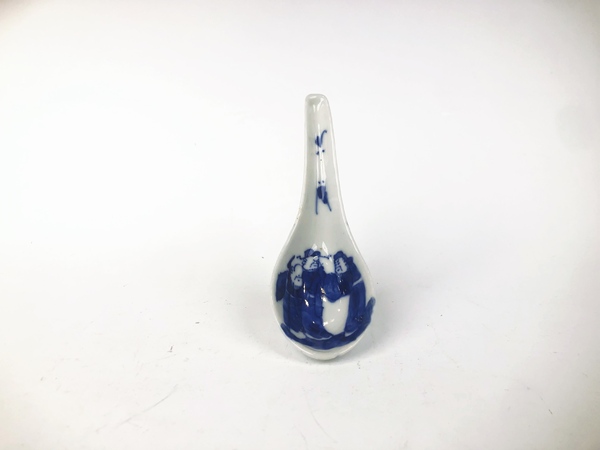 古玩陶瓷清晚期·青花福祿壽三星勺子拍賣，當(dāng)前價格99元