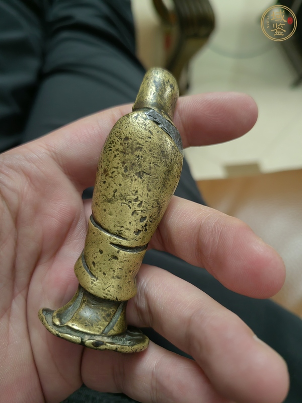古玩銅器觀音菩薩真品鑒賞圖