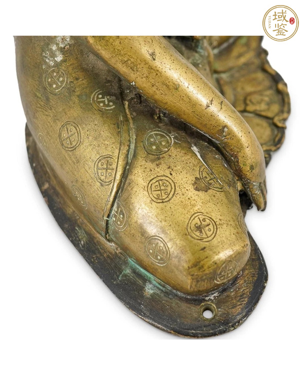 古玩銅器銅釋迦摩尼真品鑒賞圖