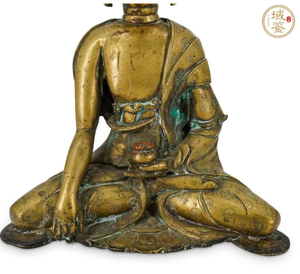 古玩銅器銅釋迦摩尼真品鑒賞圖