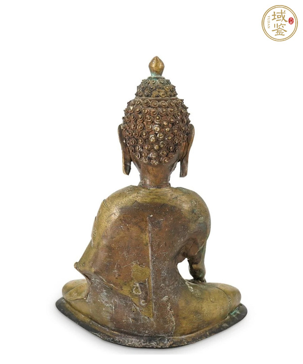 古玩銅器銅釋迦摩尼真品鑒賞圖