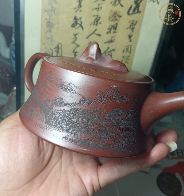 古玩雜項紫砂壺真品鑒賞圖