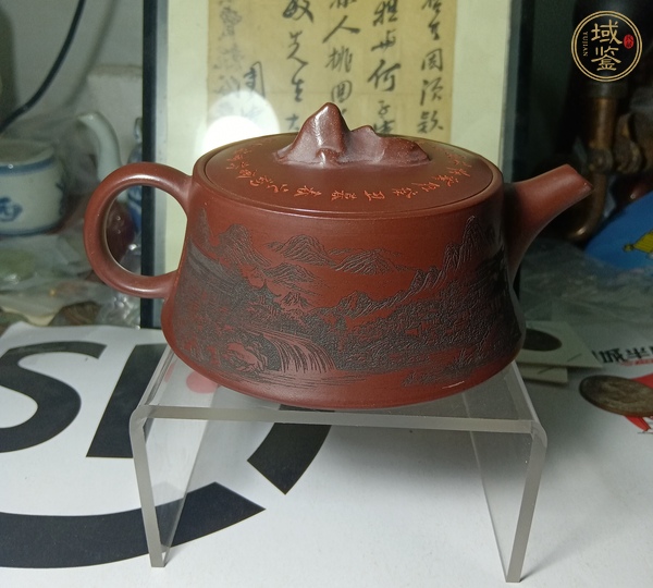古玩雜項紫砂壺真品鑒賞圖