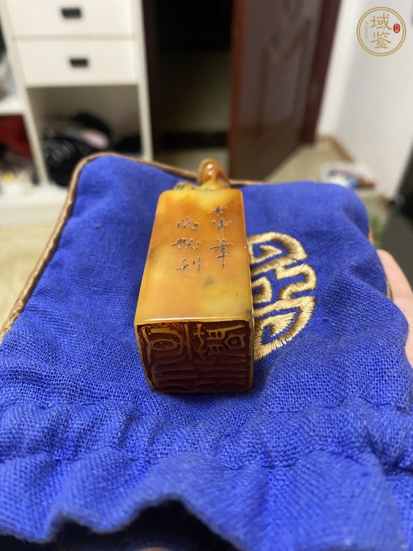 古玩玉器壽山石雕“獸鈕印章”真品鑒賞圖