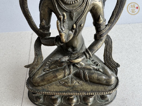 古玩銅器不空成就佛真品鑒賞圖
