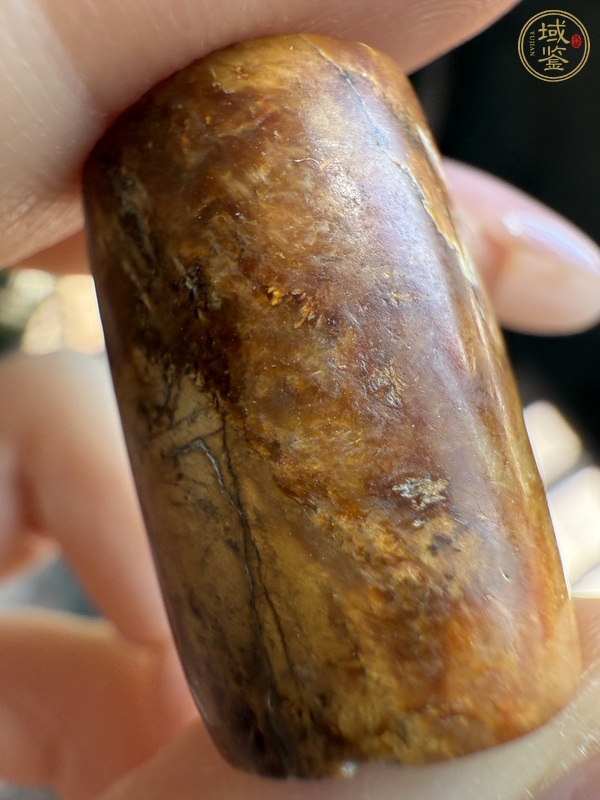 古玩玉器仿古玉勒子真品鑒賞圖
