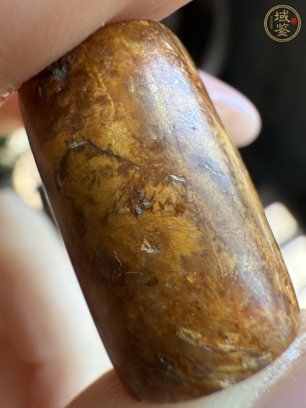 古玩玉器仿古玉勒子真品鑒賞圖