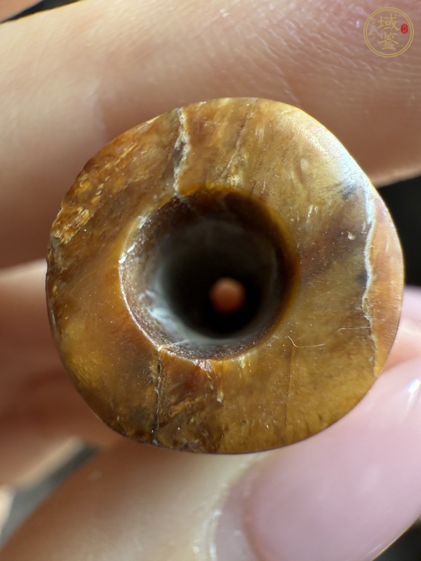 古玩玉器仿古玉勒子真品鑒賞圖