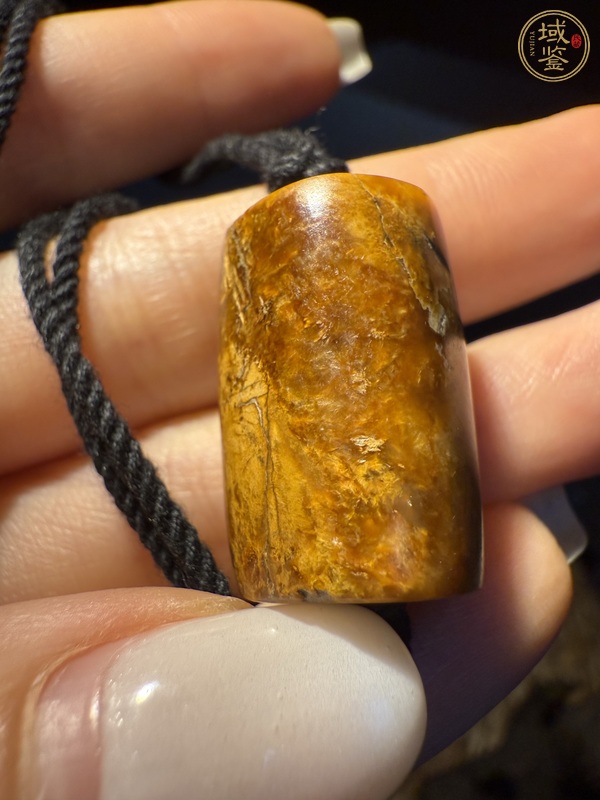 古玩玉器仿古玉勒子真品鑒賞圖