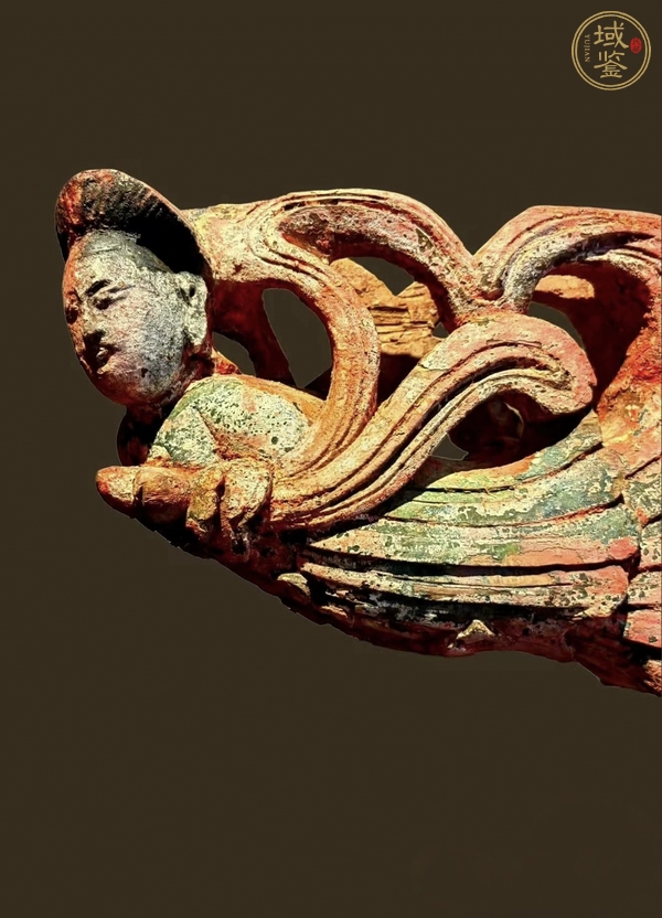 古玩雜項木雕飛天真品鑒賞圖