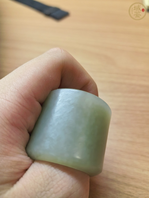古玩玉器扳指真品鑒賞圖