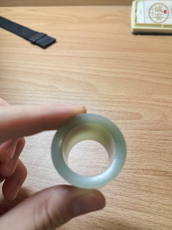 古玩玉器扳指真品鑒賞圖
