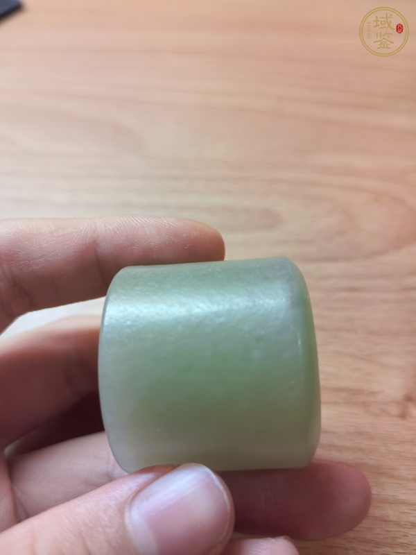 古玩玉器扳指真品鑒賞圖