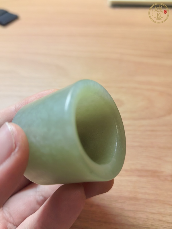 古玩玉器扳指真品鑒賞圖