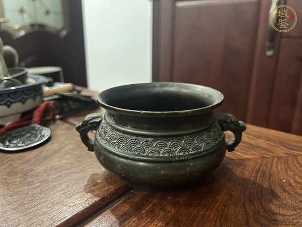 古玩雜項銅香爐真品鑒賞圖