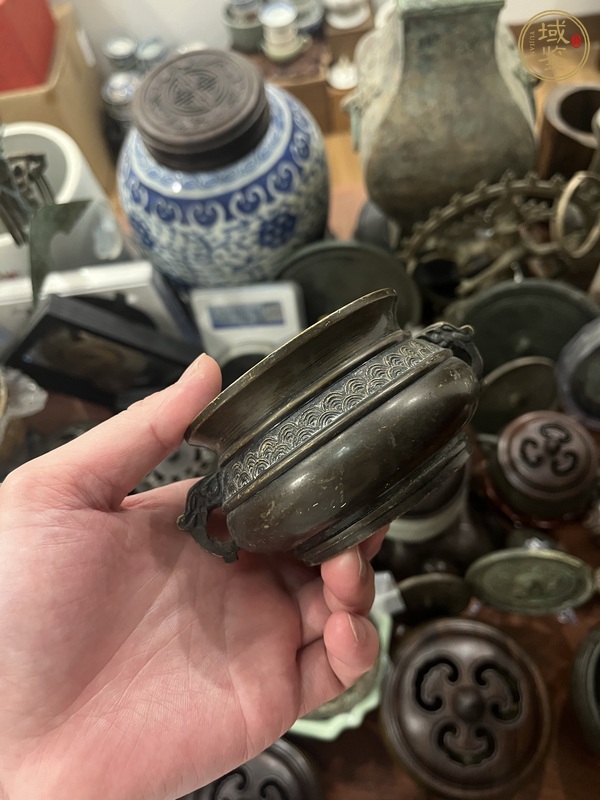 古玩雜項銅香爐真品鑒賞圖