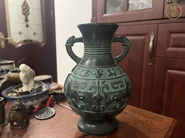 古玩雜項銅瓶真品鑒賞圖