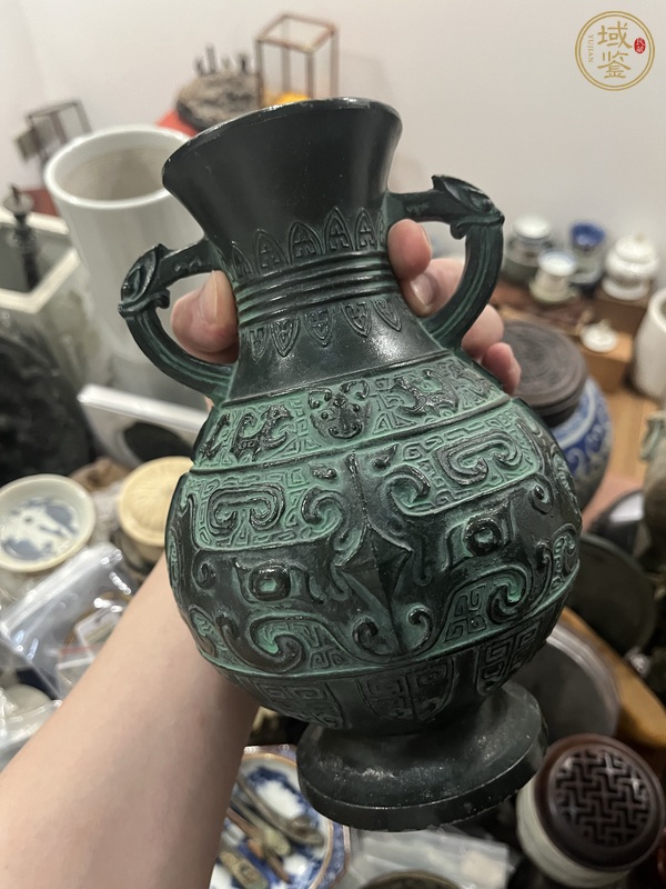 古玩雜項銅瓶真品鑒賞圖