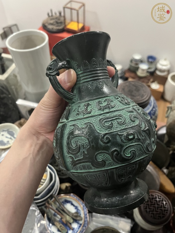 古玩雜項銅瓶真品鑒賞圖