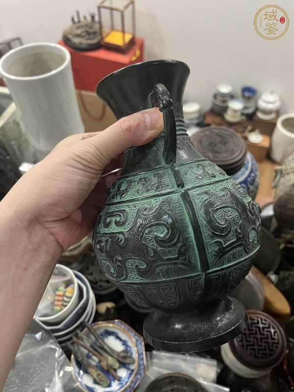 古玩雜項銅瓶真品鑒賞圖