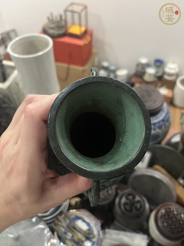 古玩雜項銅瓶真品鑒賞圖