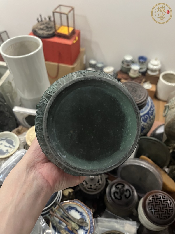 古玩雜項銅瓶真品鑒賞圖