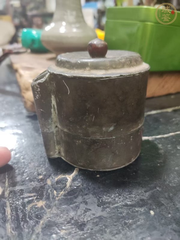 古玩錫盒真品鑒賞圖