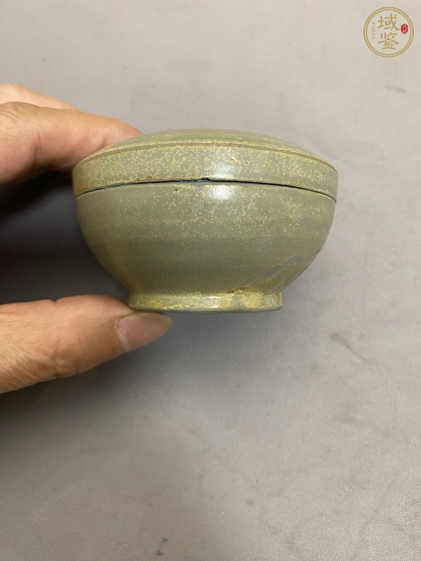 古玩陶瓷粉盒真品鑒賞圖