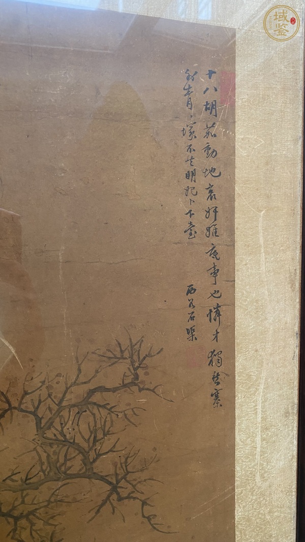 古玩字畫人物畫真品鑒賞圖