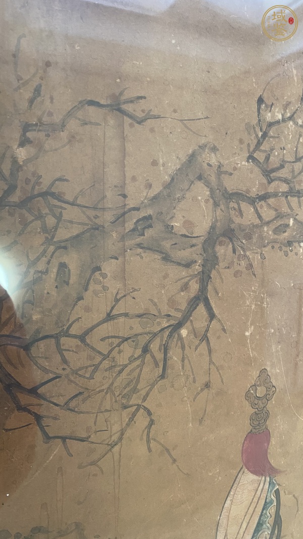 古玩字畫人物畫真品鑒賞圖