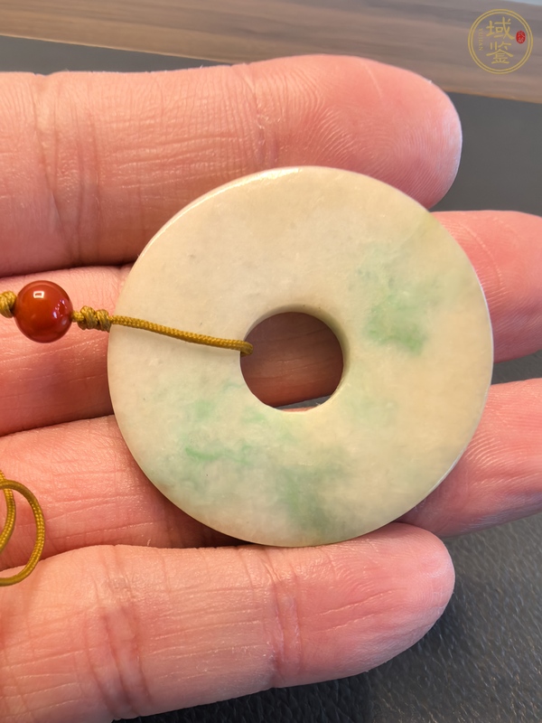 古玩玉器翡翠雕“素紋璧”真品鑒賞圖