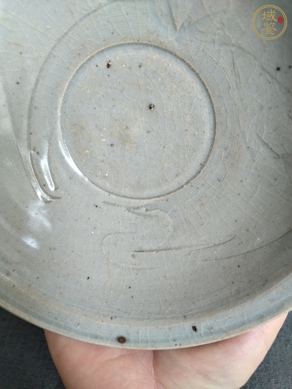 古玩陶瓷青釉盌真品鑒賞圖