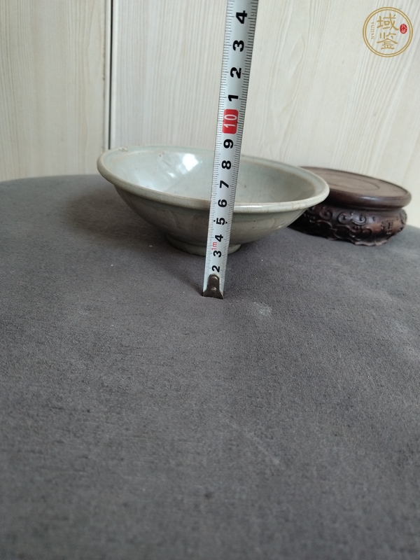 古玩陶瓷青釉盌真品鑒賞圖