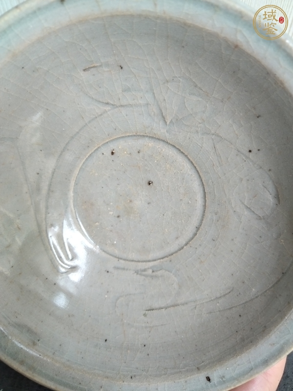 古玩陶瓷青釉盌真品鑒賞圖