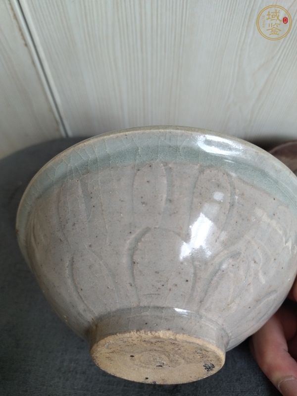 古玩陶瓷青釉盌真品鑒賞圖