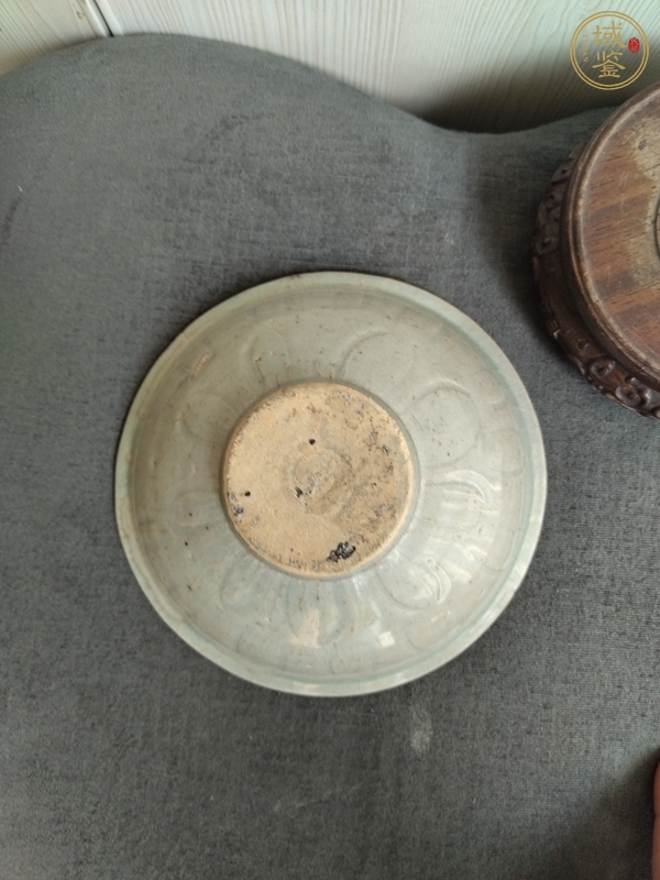 古玩陶瓷青釉盌真品鑒賞圖
