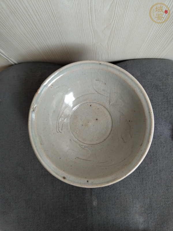 古玩陶瓷青釉盌真品鑒賞圖