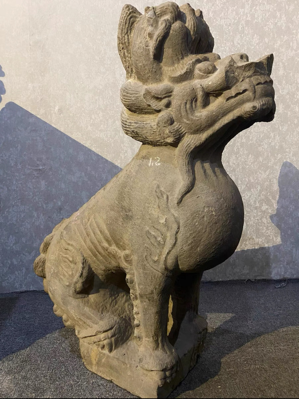 古玩雜項明代.麒麟獸拍賣，當前價格18000元